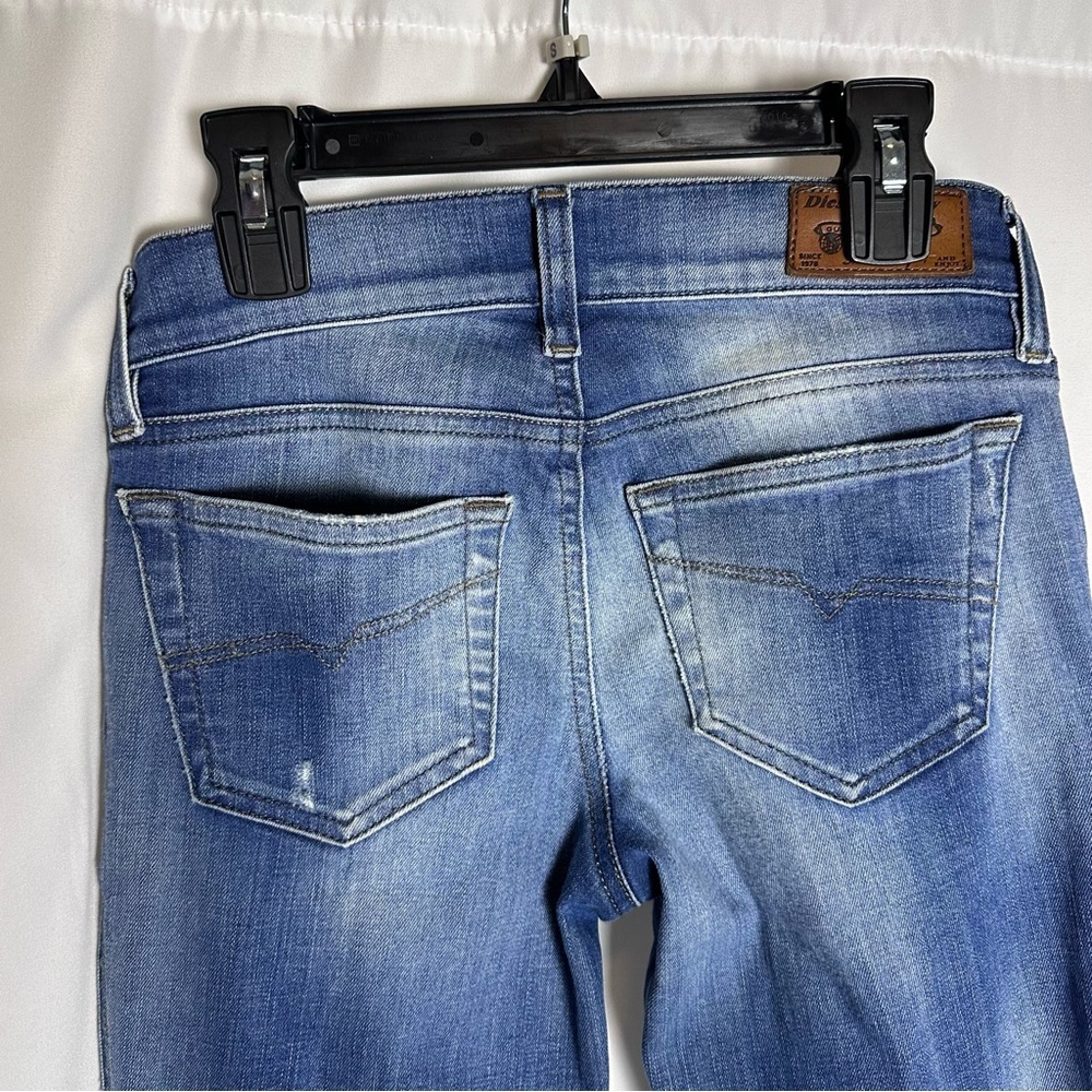 Diesel Grupee Blue Super Slim-Skinny Jeans Women’s W25 L32 Stretchy Low Waist - Picture 9 of 14